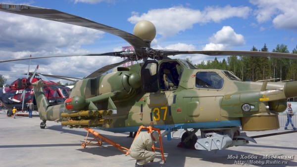 Армия 2015 выставка, Вертолёт Ми-28