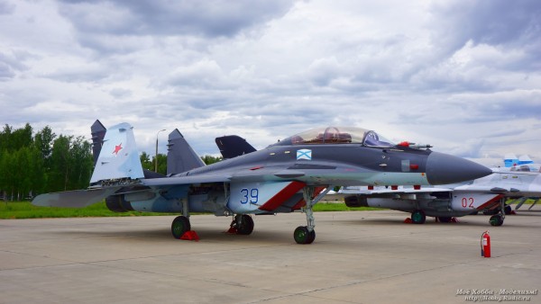 Самолёт МиГ-29К в Кубинке на выставке Армия - 2015