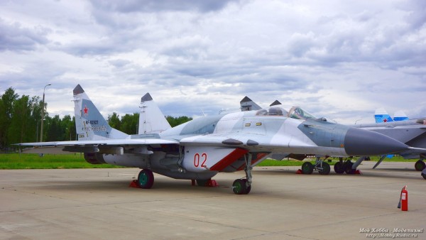Самолёт МиГ-29СМТ в Кубинке на выставке Армия - 2015