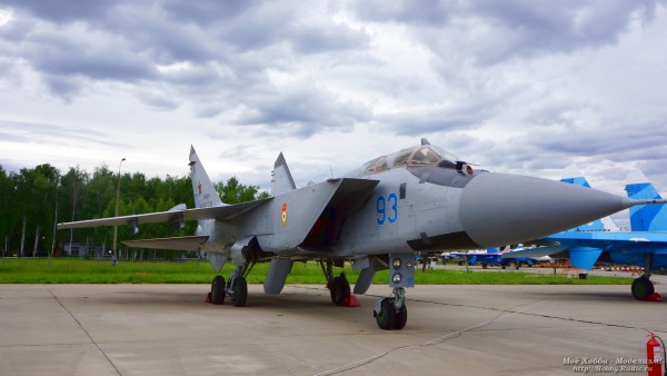 Самолёт МиГ-31БМ в Кубинке на выставке Армия - 2015