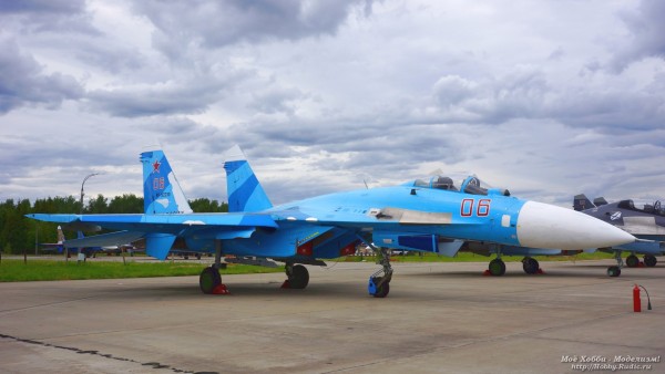 Самолёт Су-27СМ фото в галерее с выставки Армия 2015