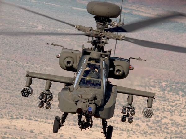 Вертолёт AH-64D от Звезды