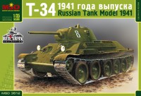 Советский средний танк Т-34 образца 1941 года (Артикул:MSD 3512)