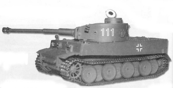 ТИГР - танк и его модель