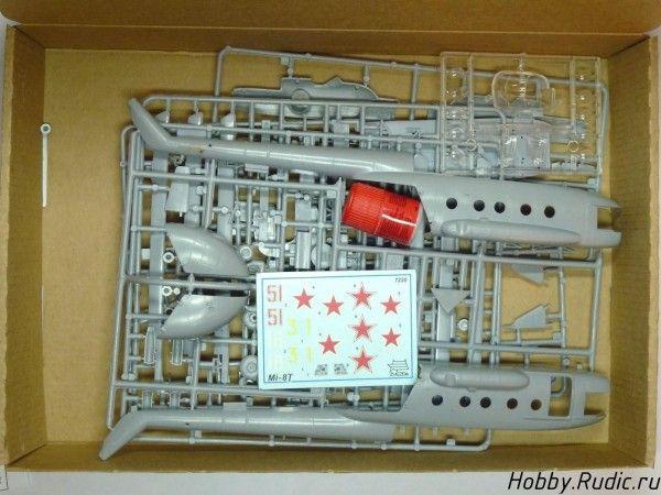 Обзор коробки: Советcкий многоцелевой вертолёт Ми-8Т от Звезды(Soviet multi-role helicopter MI-8T HIP-C)