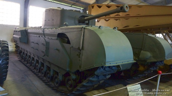 Огнемётный танк Churchill - crocodile