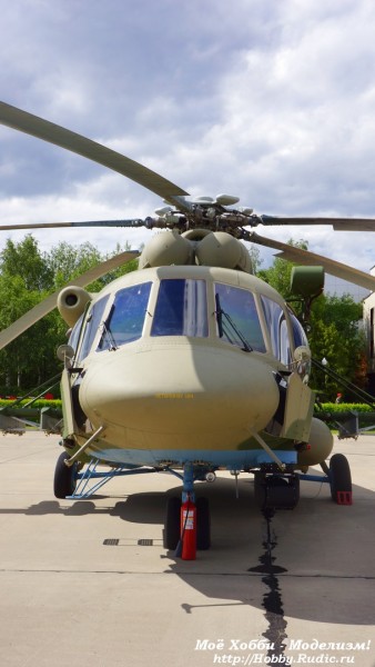 Вертолёт Ми-8АМТШ в Кубинке