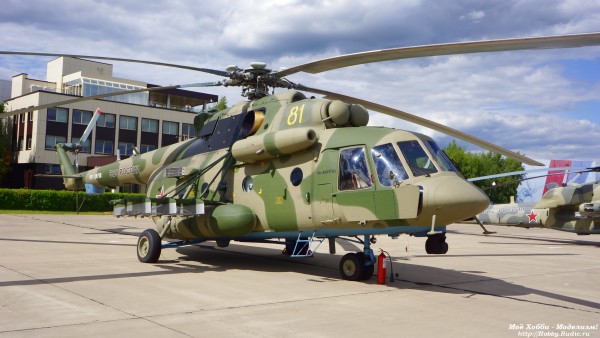 Вертолёт Ми-8АМТШ в Кубинке
