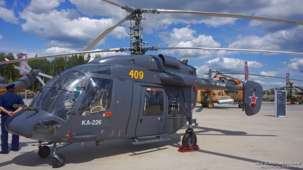 Вертолёт Ансат-У Армия 2015 КВЦ