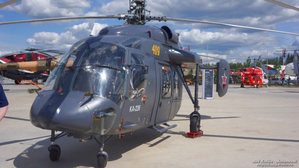 Фотографии вертолёта Ка-226 КВЦ Армия 2015