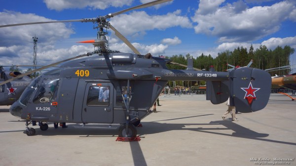 Вертолёт Ка-226 КВЦ Армия 2015
