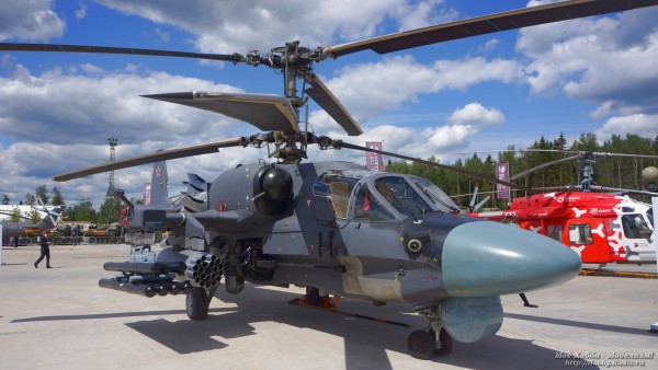 Вертолёт Ка-52 КВЦ Армия 2015