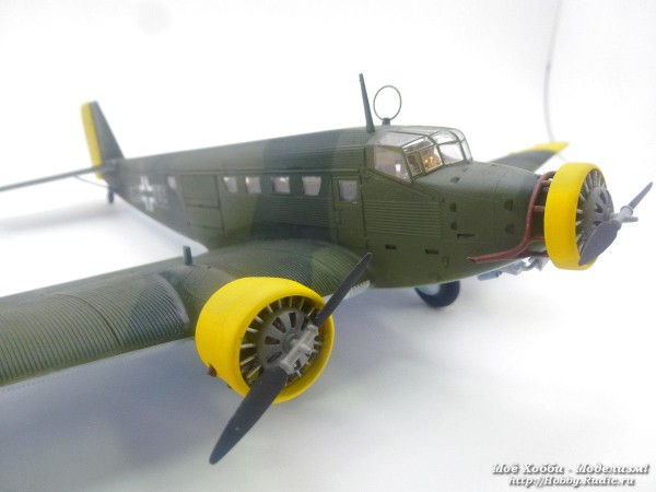 Готовая модель: Ju-52 от Моделиста