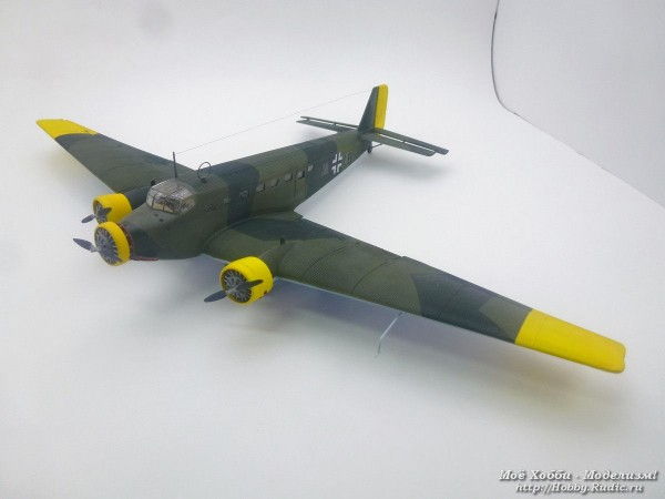 Готовая модель: Ju-52 от Моделиста