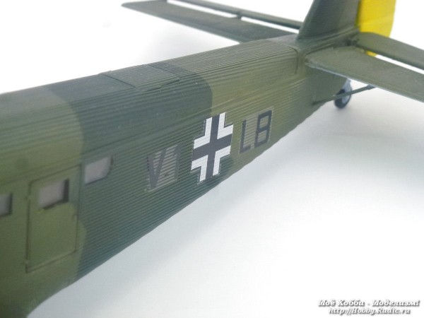 Готовая модель: Ju-52 от Моделиста Декали