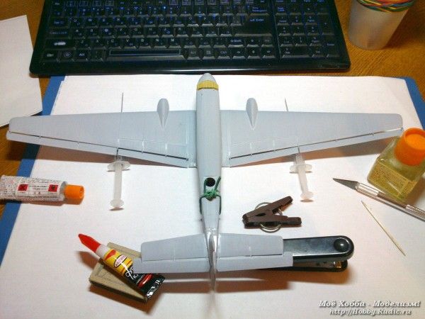 Сборка Ju-52 от Моделиста. Часть 1. Сборка