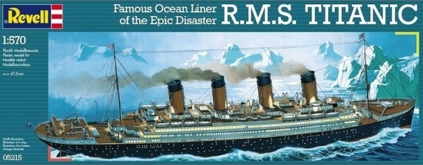 Сборная модель Титаник от Revell в масштабе 1_570