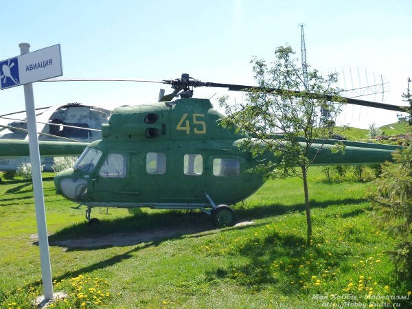 Фотография Вертолёта Ми-2 в авиамузее Тольятти