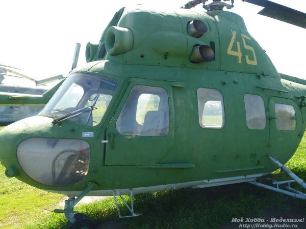 Фотография Вертолёта Ми-2 в авиамузее Тольятти