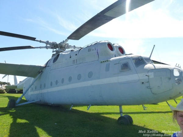 Фотография вертолёта Ми-6 в авиамузее Тольятти