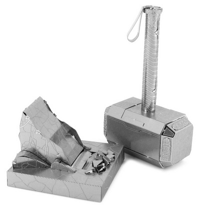 Металлический конструктор Молот тора 3D Hammer Style Metallic Puzzle