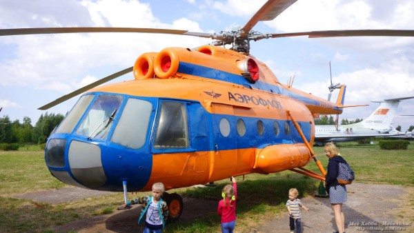 Вертолёт Ми-8 в Авиамузее Ульяновска