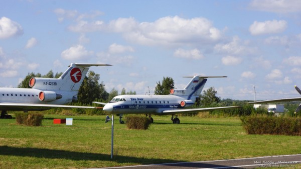 Самолёт Як-40 в Авиамузее Ульяновска
