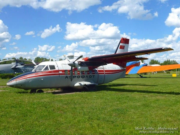 Самолёт L-410 Turbolet. Фотографии в авиамузее Ульяновска.