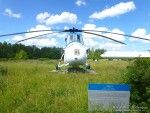 Вертолёт Ми-4 в авиамузее Ульяновска