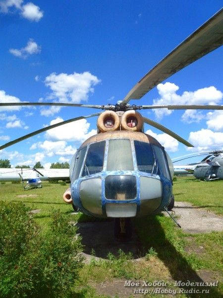 Вертолёт Ми-8 в авиамузее Ульяновска