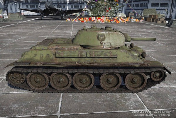 Танк Т-34 в игре War Thunder