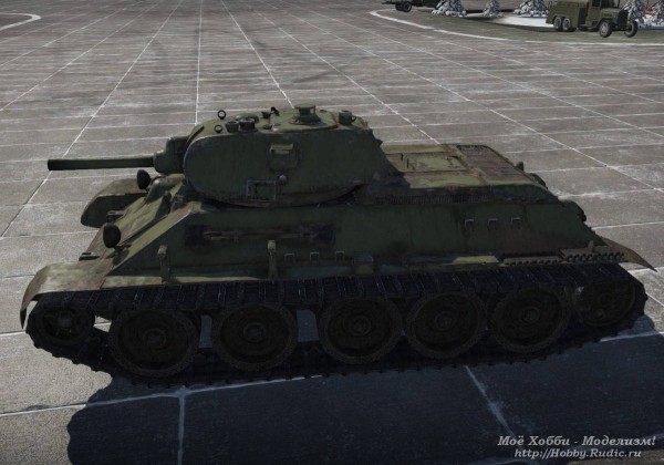 Танк Т-34 в игре War Thunder